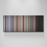 Elf movie canvas wall art - color palette print