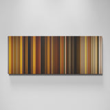 Fantastic Mr Fox movie canvas wall art - color palette print