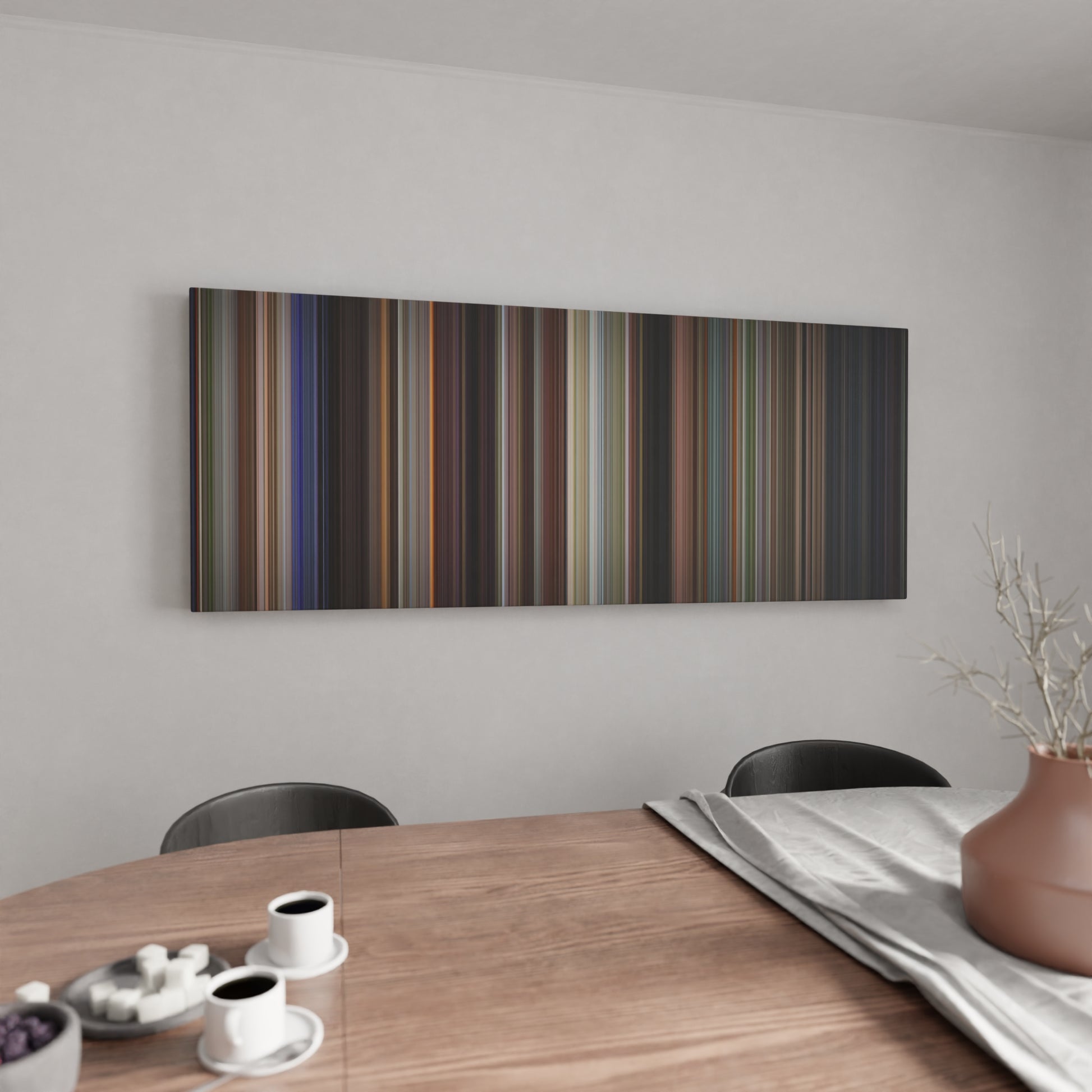 Kitchen with Fear Frome on the wall