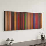 Fear and Loathing in Las Vegas canvas art in modern interior - movie color palette