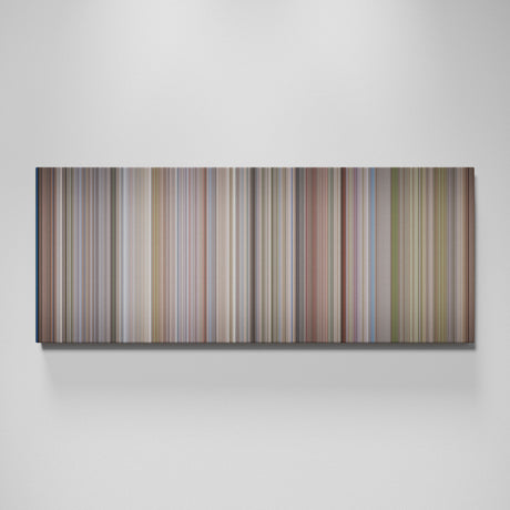 Ferris Bueller's Day Off movie canvas wall art - color palette print