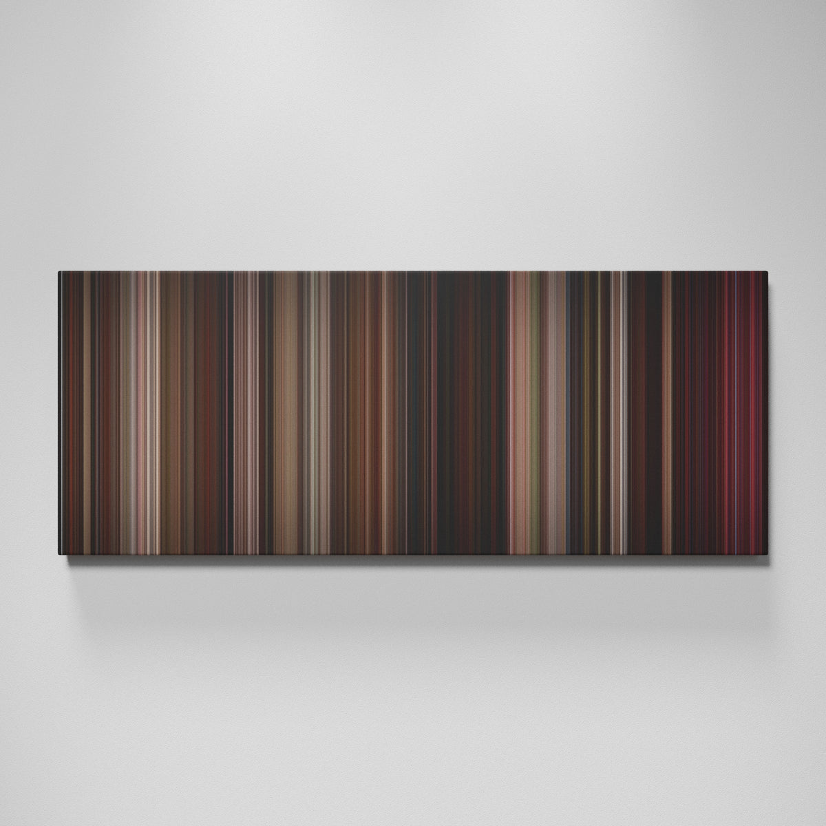 Rocky movie canvas wall art - color palette print