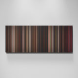 Rocky movie canvas wall art - color palette print