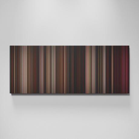 Rocky movie canvas wall art - color palette print