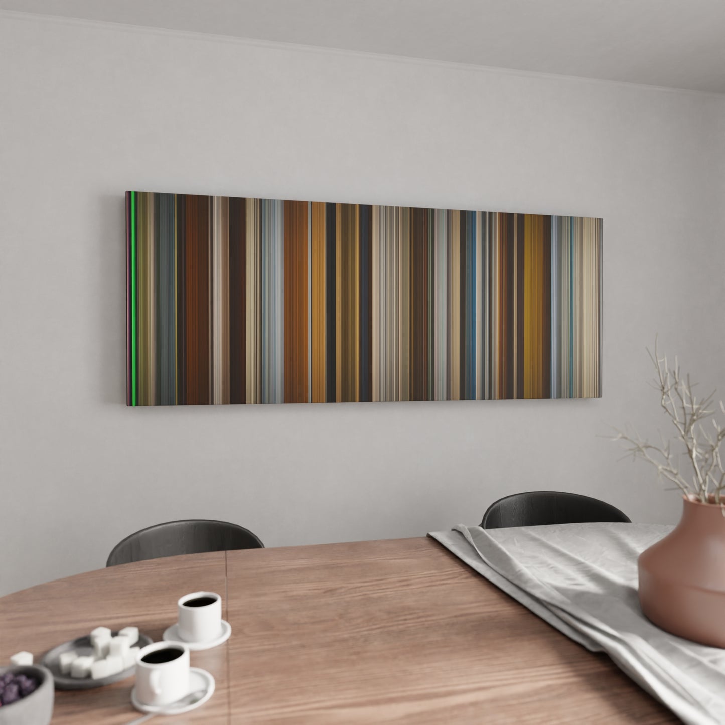 Kitchen with In Time Frome on the wall