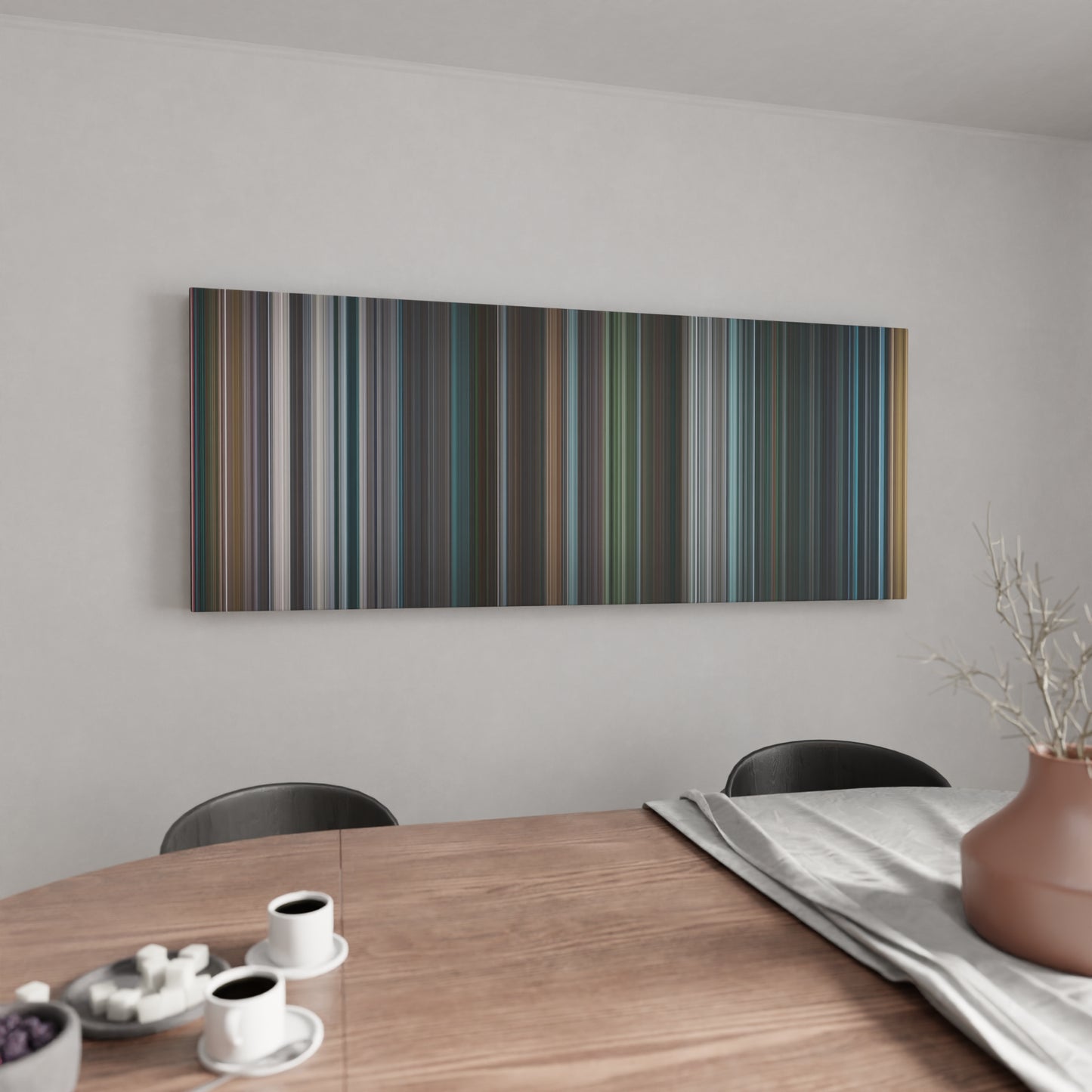 Kitchen with I, Robot Frome on the wall