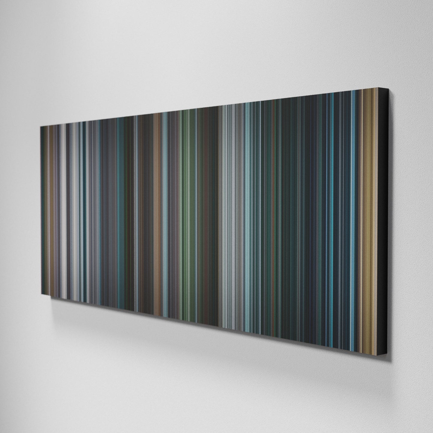 Side view of Basic of I, Robot Frome on the wall