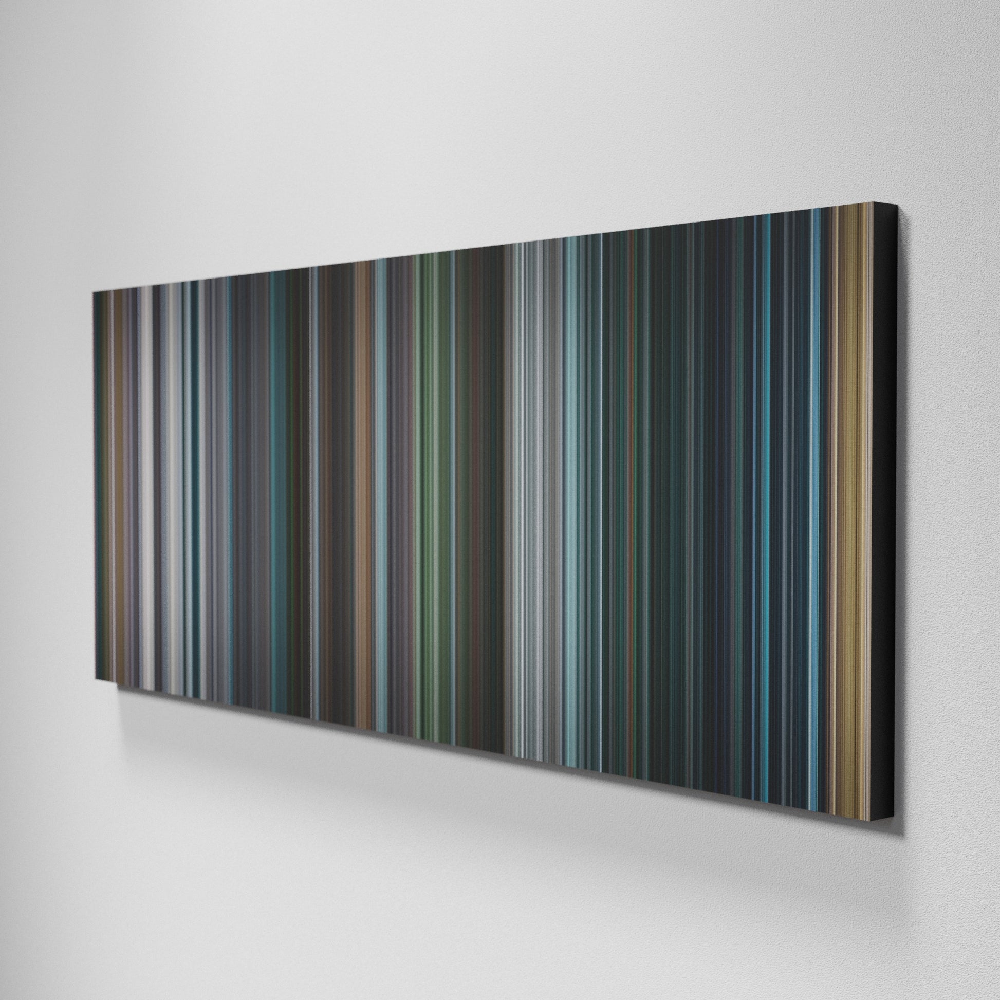 Side view of Basic of I, Robot Frome on the wall