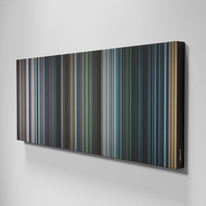 Side view of Buff's of I, Robot Frome on the wall