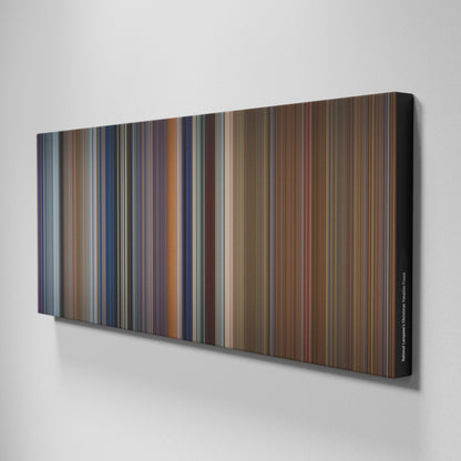 Side view of Buff's of National Lampoon's Christmas Vacation Frome on the wall