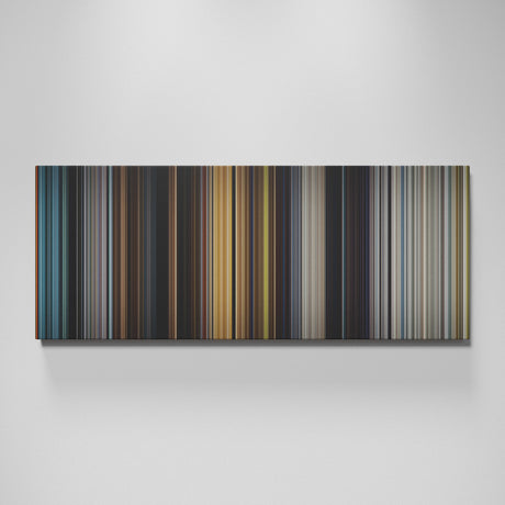 Avengers: Age of Ultron movie canvas wall art - color palette print