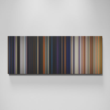Avengers: Infinity War movie canvas wall art - color palette print