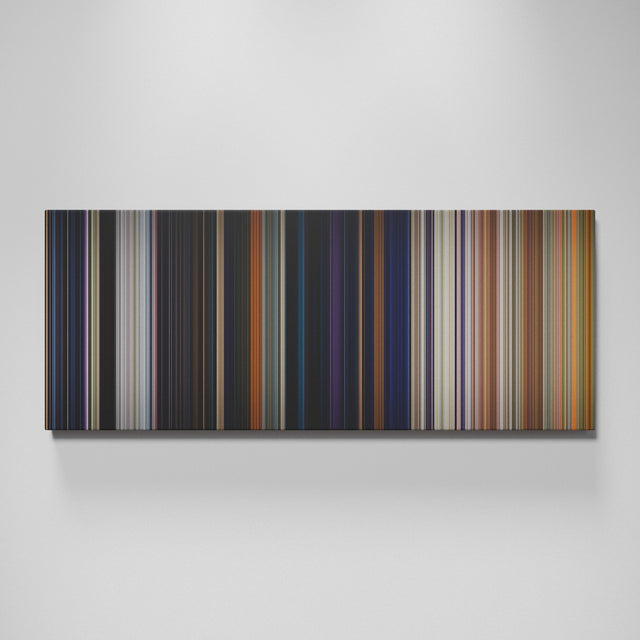 Avengers: Infinity War movie canvas wall art - color palette print