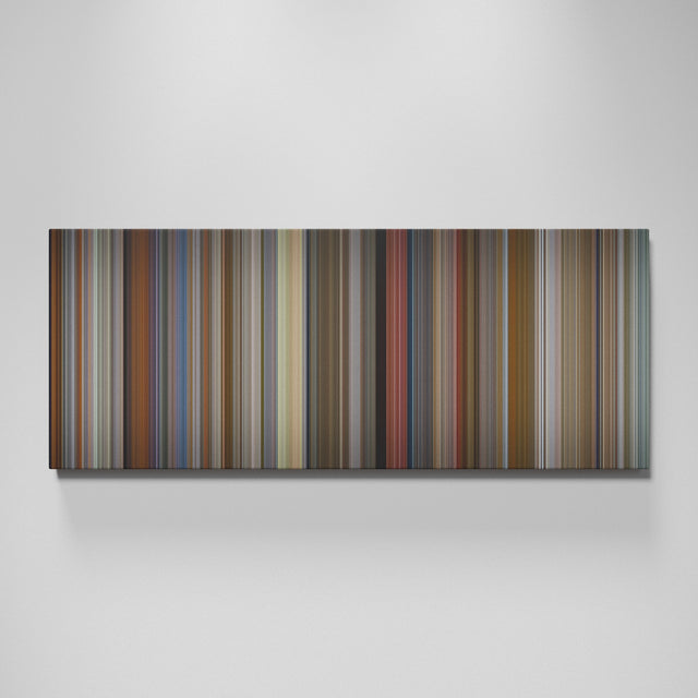 Good Will Hunting movie canvas wall art - color palette print