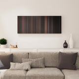 The Crow canvas print in living room - film wall decor