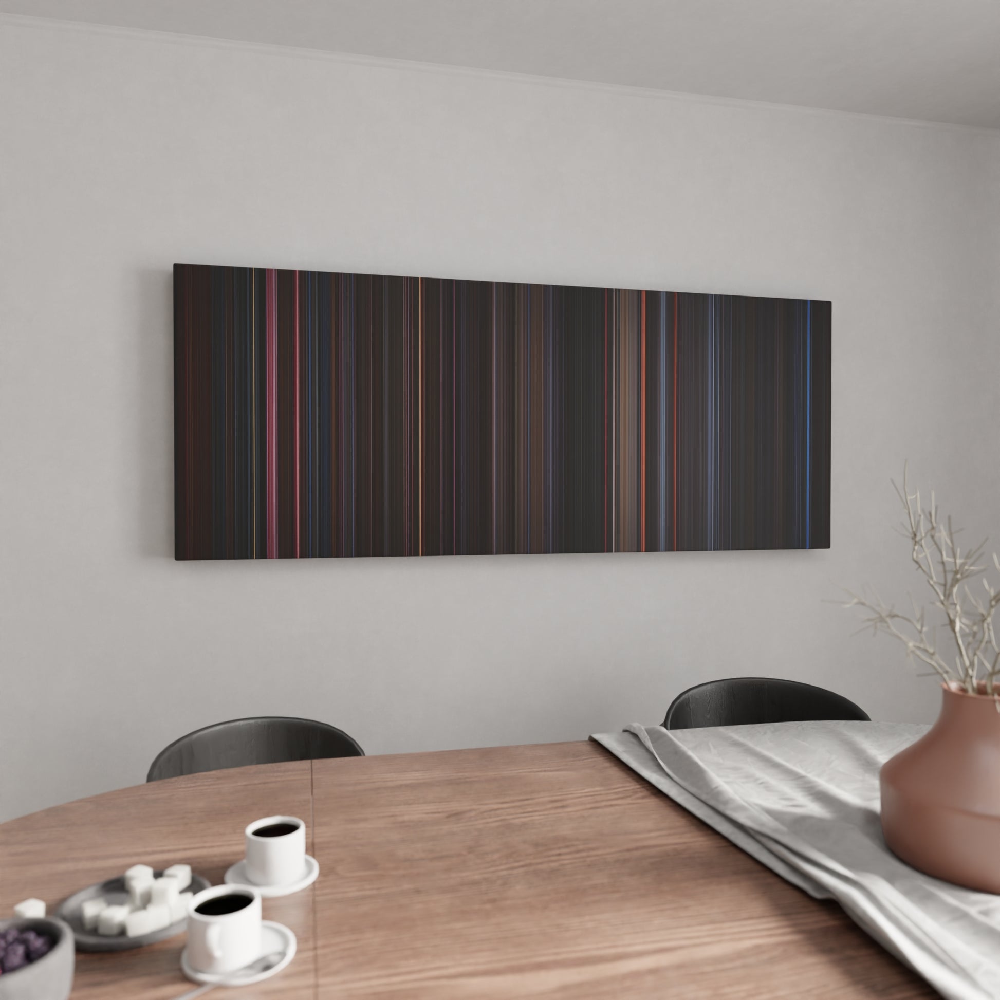 Kitchen with The Crow Frome on the wall