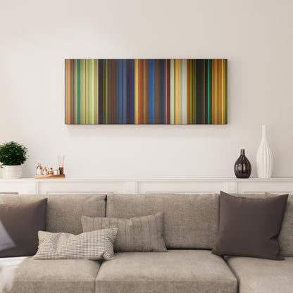 Living room interior with Kung Fu Panda Frome on the wall