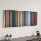 Mulan canvas art in modern interior - movie color palette