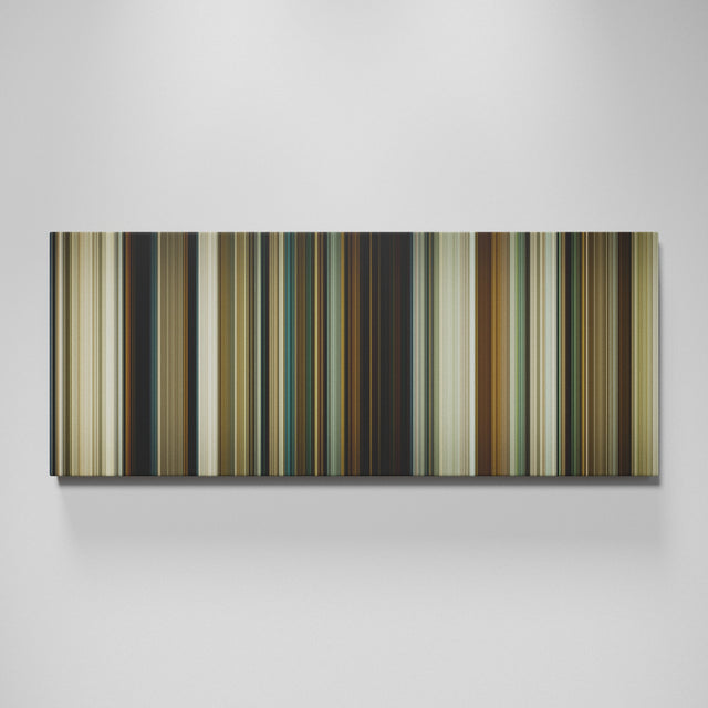 No Country for Old Men movie canvas wall art - color palette print
