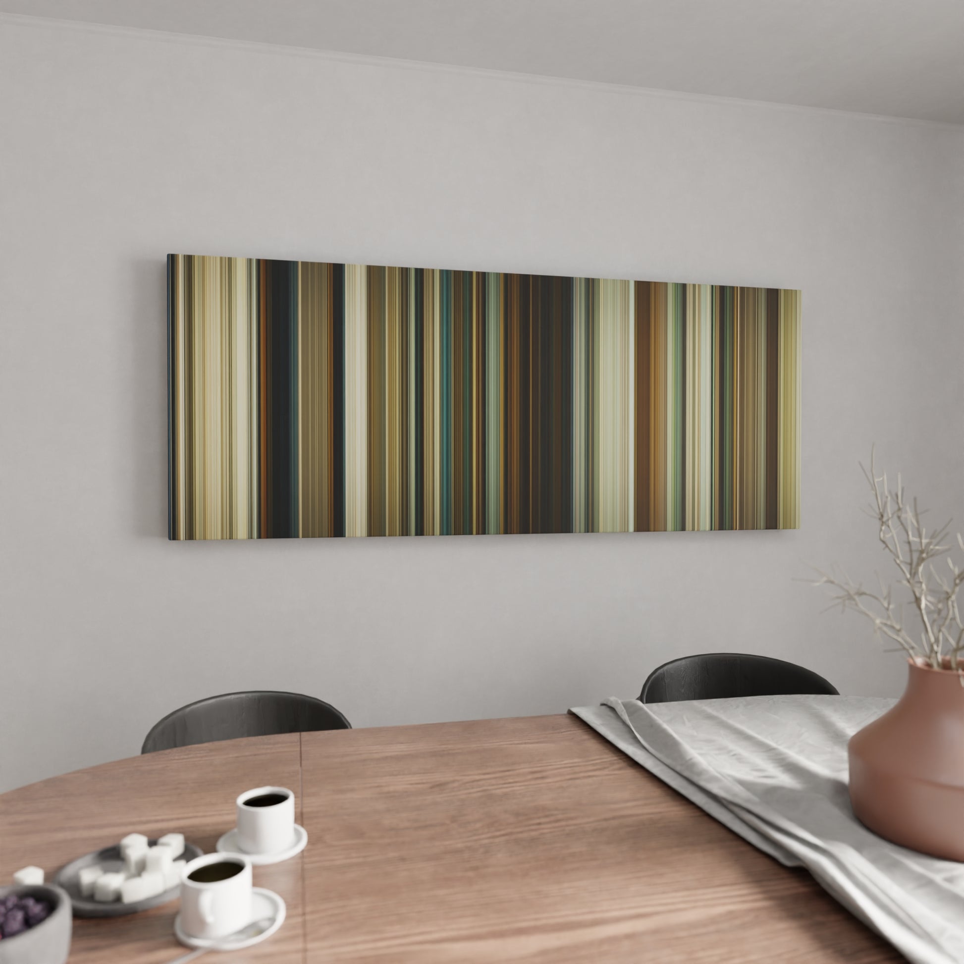 Kitchen with No Country for Old Men Frome on the wall