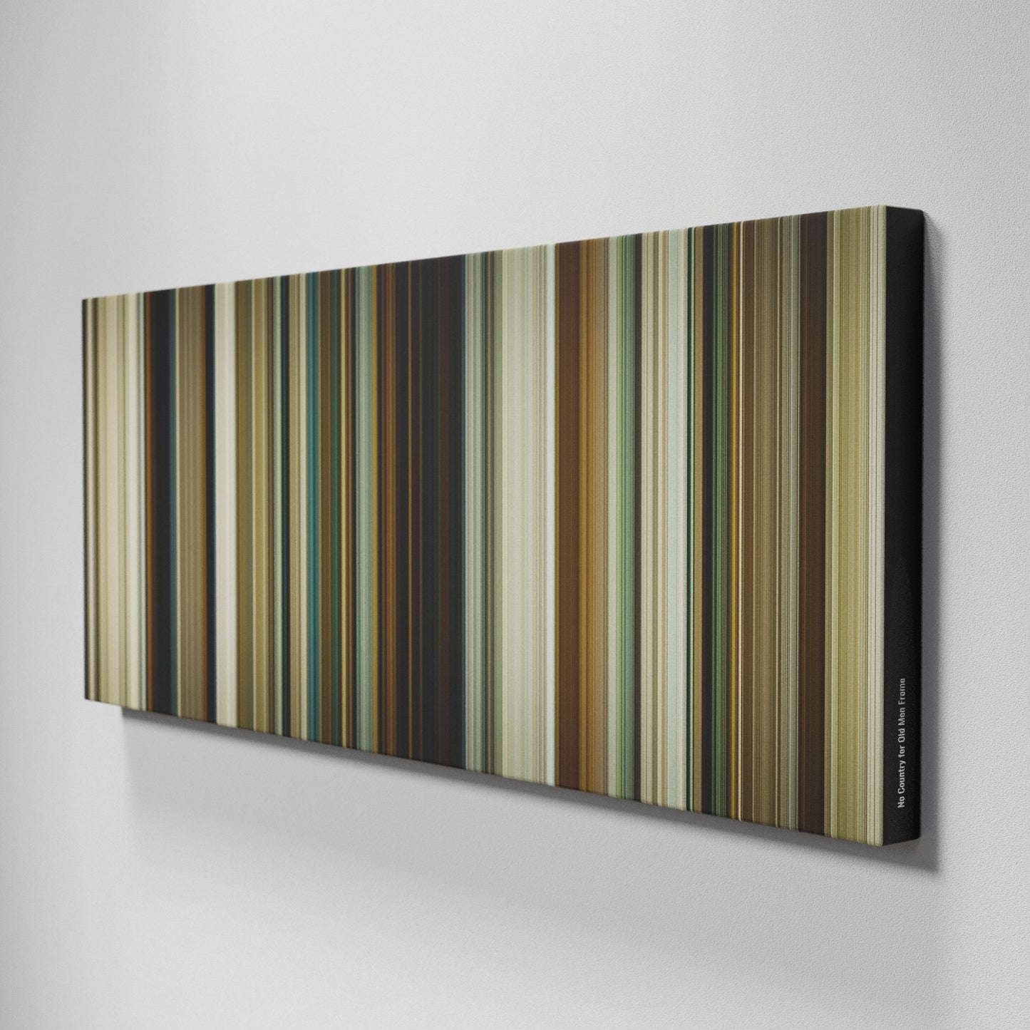 Side view of Buff's of No Country for Old Men Frome on the wall