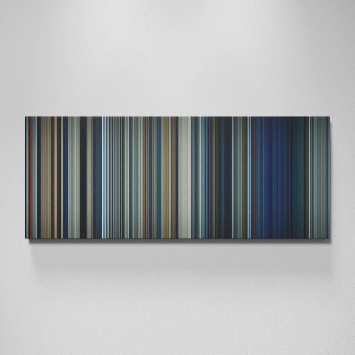 The Lord of the Rings: The Two Towers movie canvas wall art - color palette print