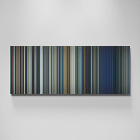 The Lord of the Rings: The Two Towers movie canvas wall art - color palette print