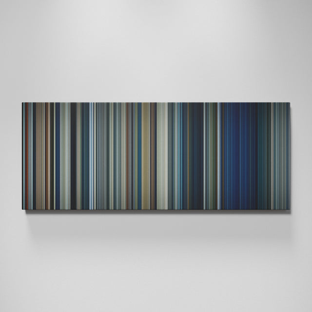 The Lord of the Rings: The Two Towers movie canvas wall art - color palette print