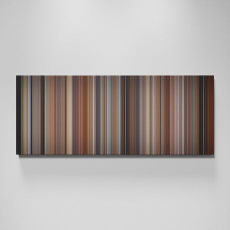 When Harry Met Sally... movie canvas wall art - color palette print