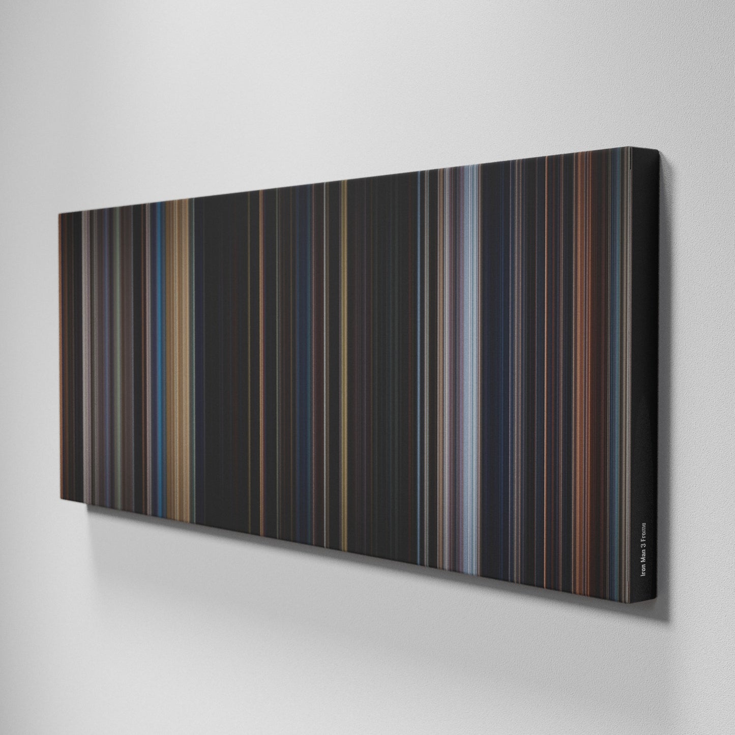 Side view of Buff's of Iron Man 3 Frome on the wall