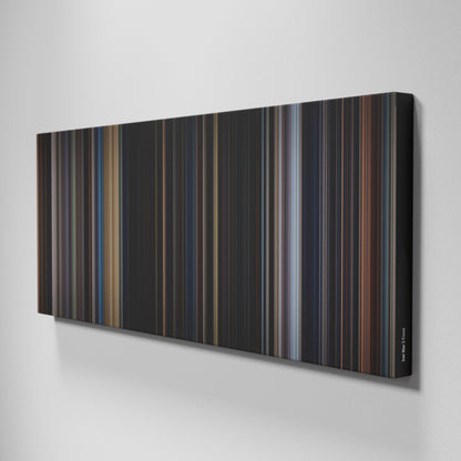 Side view of Buff's of Iron Man 3 Frome on the wall