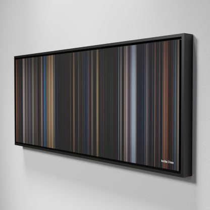 Side view of Framed Buff's of Iron Man 3 Frome on the wall