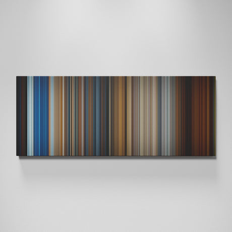 National Treasure movie canvas wall art - color palette print