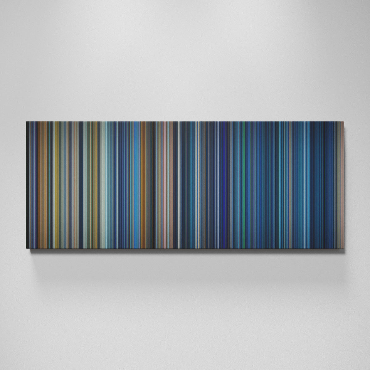 Armageddon movie canvas wall art - color palette print