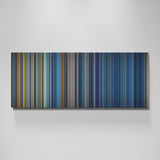 Armageddon movie canvas wall art - color palette print