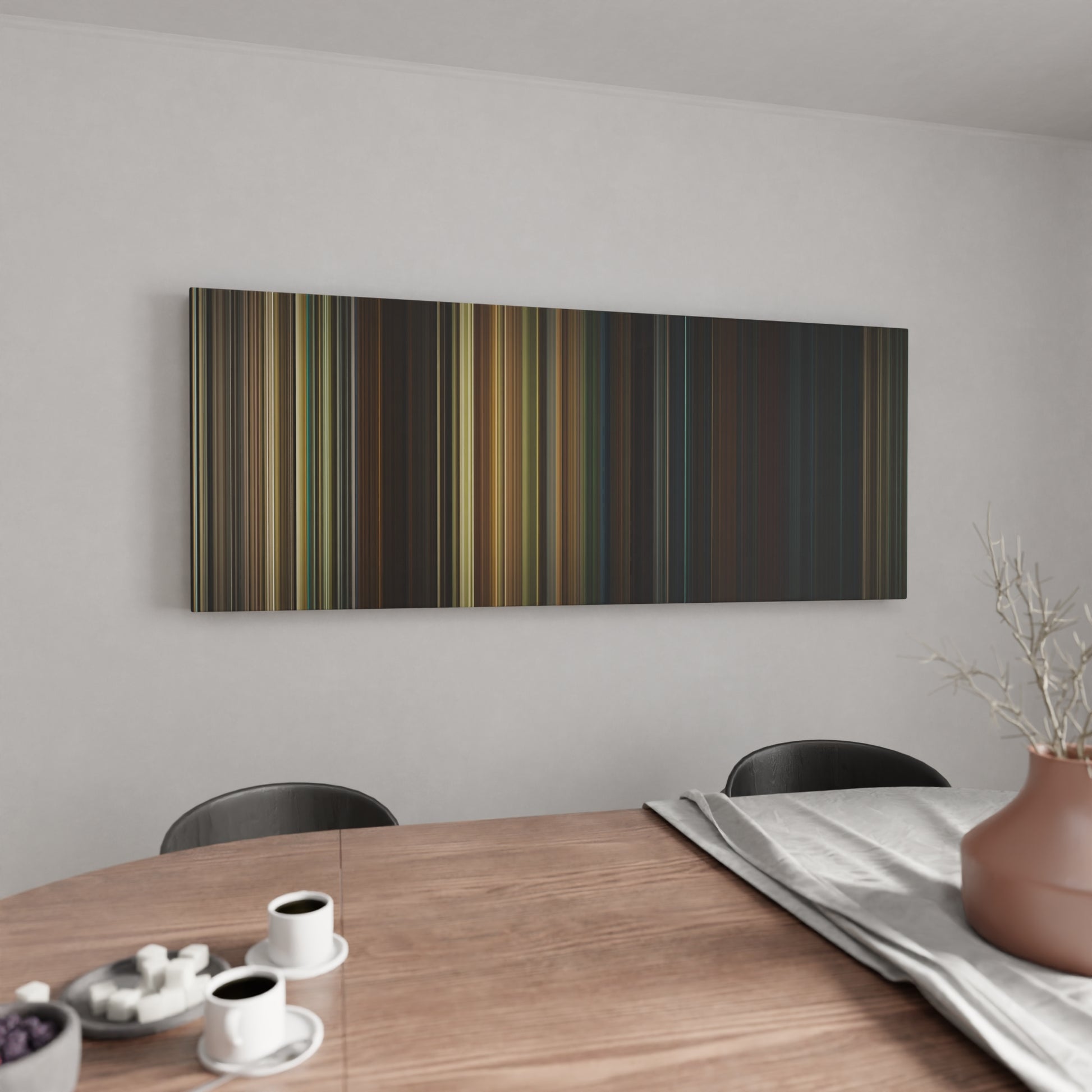 Kitchen with A Quiet Place Frome on the wall