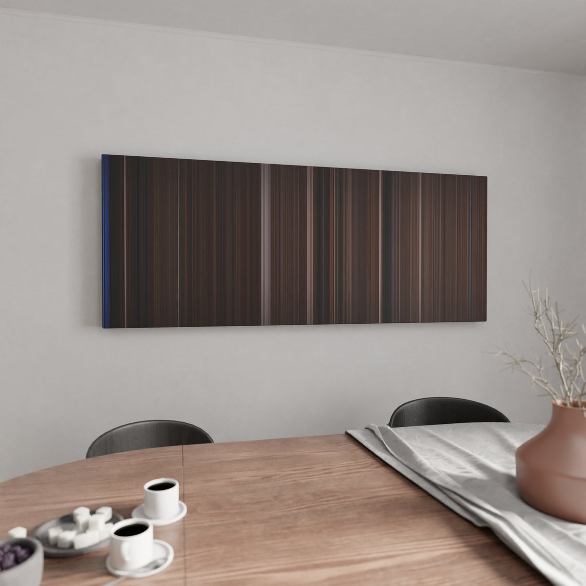 Clue canvas wall art in kitchen - movie decor