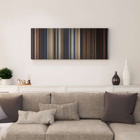 A Nightmare on Elm Street canvas print in living room - film wall decor