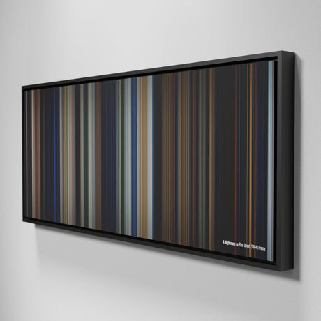 A Nightmare on Elm Street movie canvas art - framed wall print