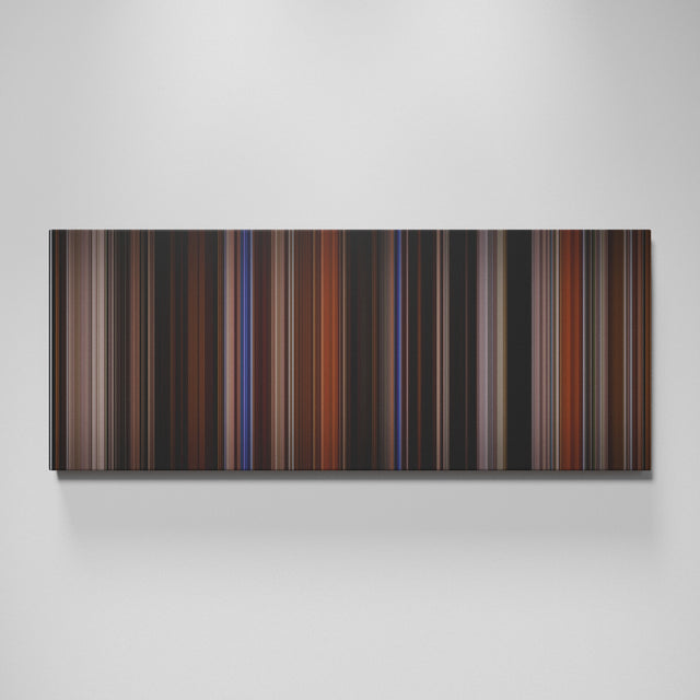 The Perks of Being a Wallflower movie canvas wall art - color palette print