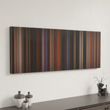 The Perks of Being a Wallflower canvas art in modern interior - movie color palette
