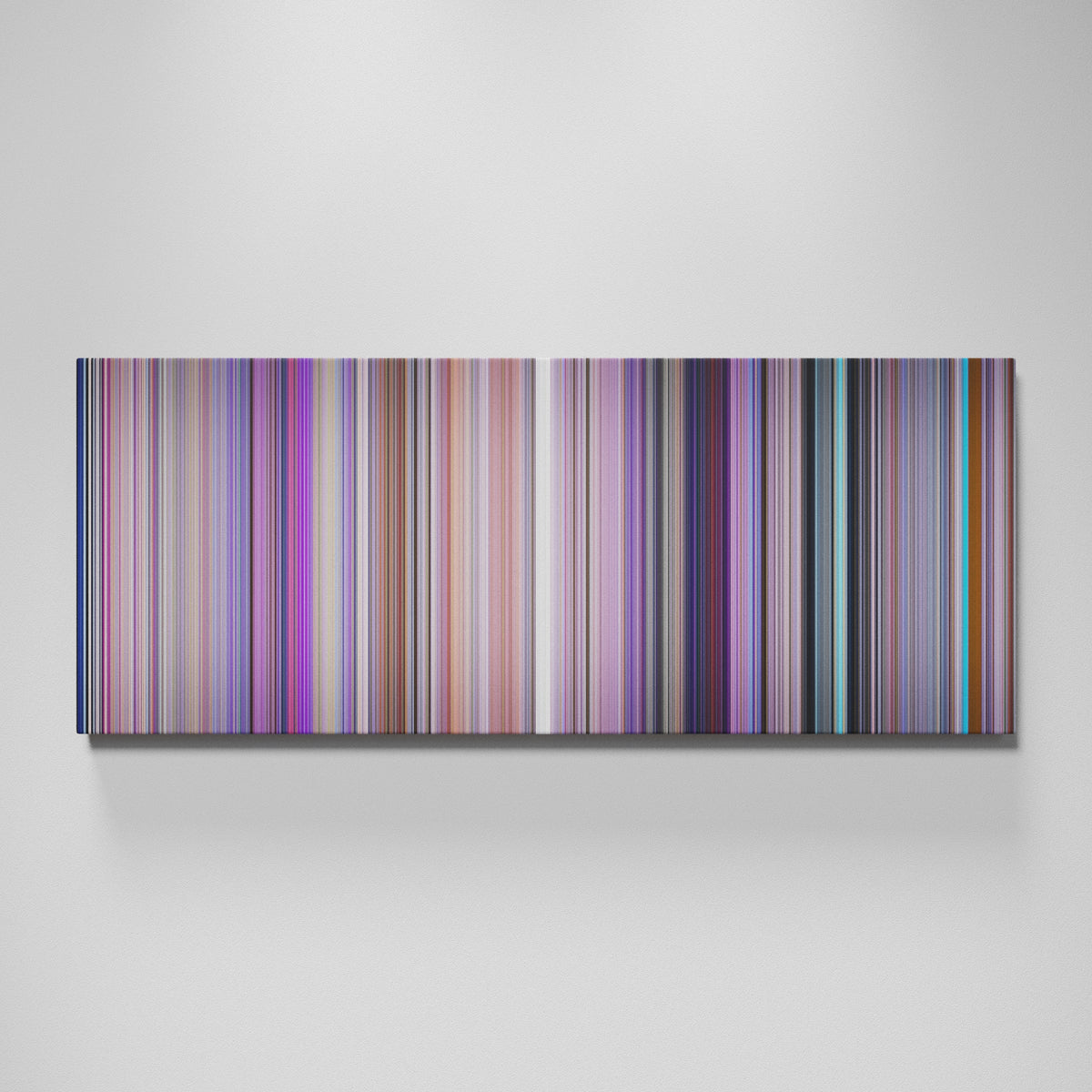 Inside Out movie canvas wall art - color palette print