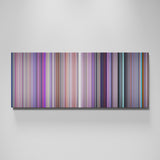Inside Out movie canvas wall art - color palette print