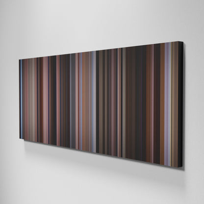 Side view of Basic of The Big Lebowski Frome on the wall