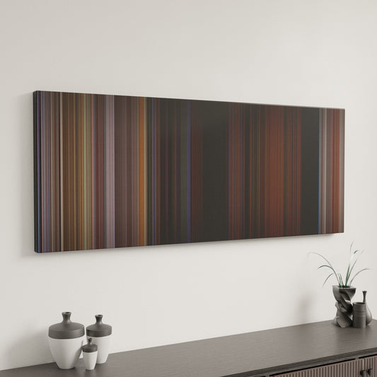 Minimal interior design with Before Sunrise Frome on the wall