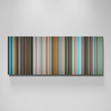 The Hitchhiker's Guide to the Galaxy movie canvas wall art - color palette print