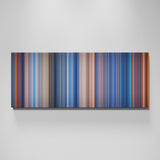 Terminator 2: Judgment Day movie canvas wall art - color palette print