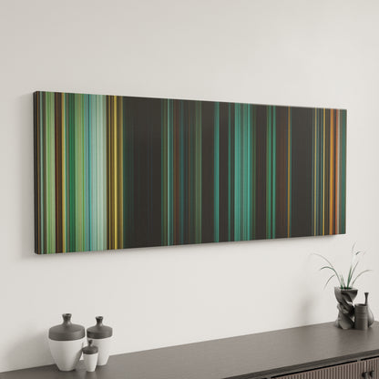 Minimal interior design with Wonder Woman Frome on the wall