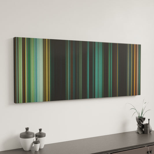 Minimal interior design with Wonder Woman Frome on the wall