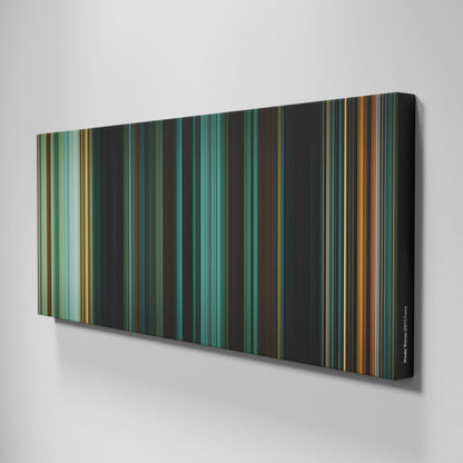 Side view of Buff's of Wonder Woman Frome on the wall